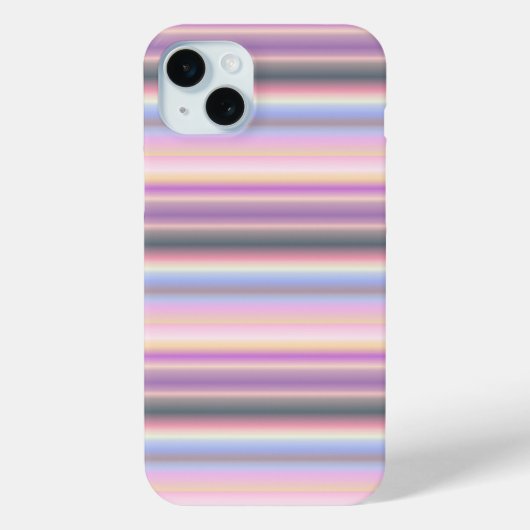 Rainbow Strips - Muster Case-Mate iPhone Hülle (Rückseite)