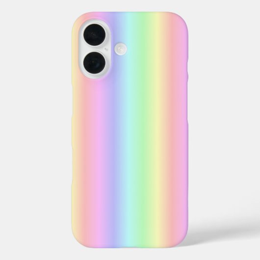 Rainbow Strips - Muster Case-Mate iPhone Hülle (Rückseite)
