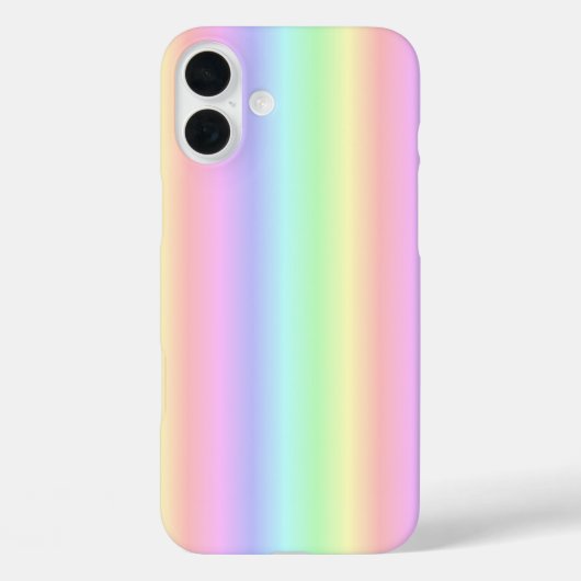 Rainbow Strips - Muster Case-Mate iPhone Hülle (Rückseite)