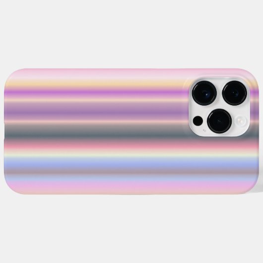 Rainbow Strips - Muster Case-Mate iPhone Hülle (Rückseite (Horizontal))