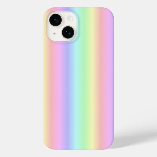 Rainbow Strips - Muster Case-Mate iPhone Hülle (Rückseite)
