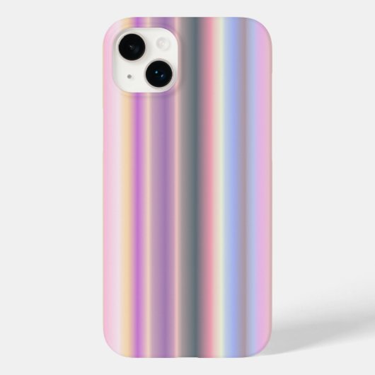 Rainbow Strips - Muster Case-Mate iPhone Hülle (Rückseite)