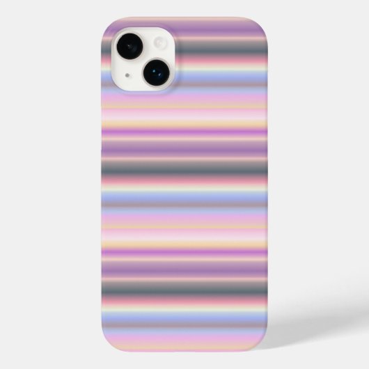 Rainbow Strips - Muster Case-Mate iPhone Hülle (Rückseite)