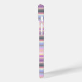 Rainbow Strips - Muster Case-Mate iPhone Hülle (Rückseite / Links)