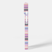 Rainbow Strips - Muster Case-Mate iPhone Hülle (Rückseite / Links)