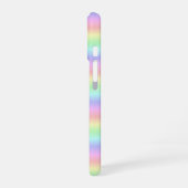 Rainbow Strips - Muster iPhone 16 Hülle (Linke Seite)