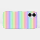Rainbow Strips - Muster iPhone 16 Hülle (Rückseite (Horizontal))