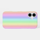 Rainbow Strips - Muster iPhone 16 Hülle (Rückseite (Horizontal))