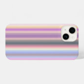 Rainbow Strips - Muster iPhone Hülle (Rückseite (Horizontal))