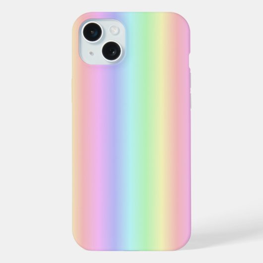 Rainbow Strips - Muster iPhone Hülle (Rückseite)