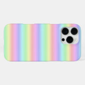 Rainbow Strips - Muster iPhone Hülle (Rückseite (Horizontal))