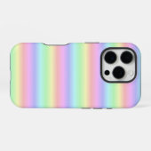 Rainbow Strips - Muster iPhone Hülle (Rückseite (Horizontal))