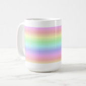 Rainbow Strips - Muster Kaffeetasse (Vorderseite Links)