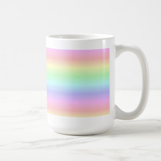 Rainbow Strips - Muster Kaffeetasse (Rechts)