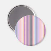 Rainbow Strips - Muster Magnet (Vorderseite/Rückseite)