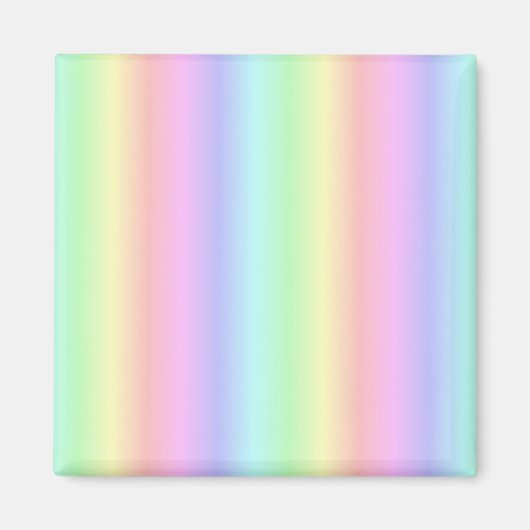 Rainbow Strips - Muster Magnet (Vorne)