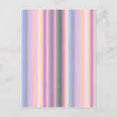 Rainbow Strips - Muster Postkarte (Vorderseite)