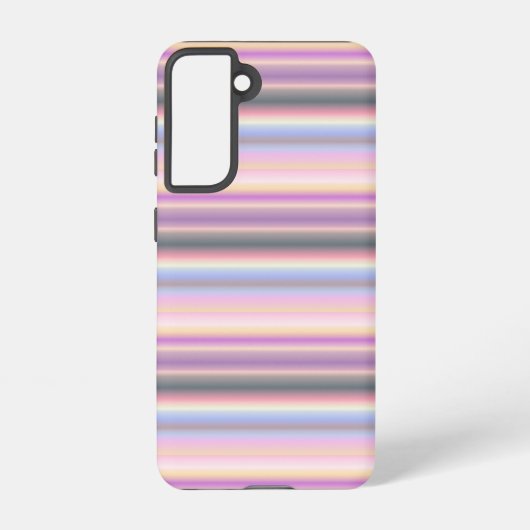 Rainbow Strips - Muster Samsung Galaxy Hülle (Rückseite)