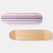 Rainbow Strips - Muster Skateboard (Horizontal)