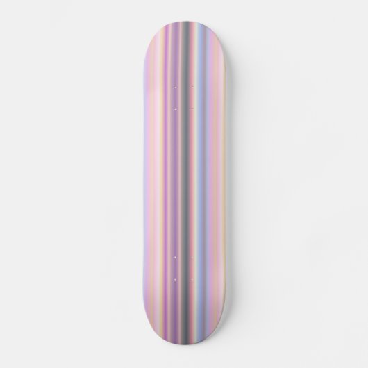Rainbow Strips - Muster Skateboard (Vorderseite)