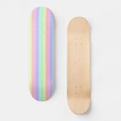 Rainbow Strips - Muster Skateboard (Vorderseite)