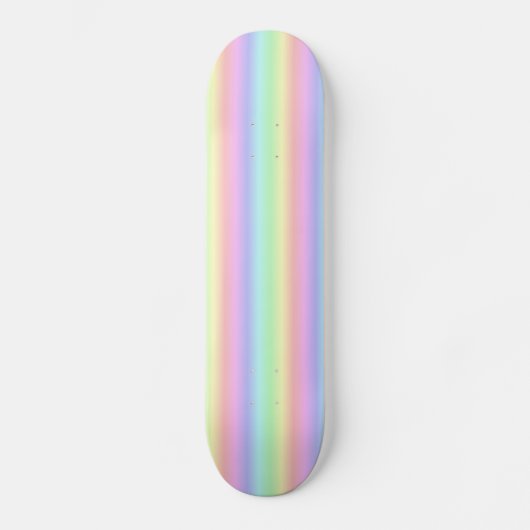 Rainbow Strips - Muster Skateboard (Vorderseite)