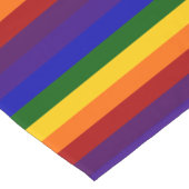 Rainbow Strips Table Runner Kurzer Tischläufer (Ecke)