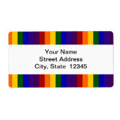 Rainbow Strips Versandmarke (Vorne)