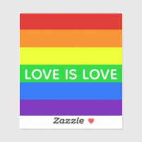 Rainbow Stripte Liebe ist Liebe Gay Pride LGBTQ
