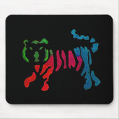Rainbow-Stripteer Mousepad (Vorne)