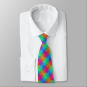 Rainbow Stylish Pattern Krawatte (Gebunden)