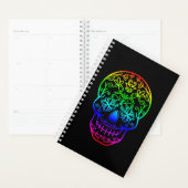 Rainbow Sugar Skull Planner Planer (Anzeige)