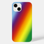 Rainbow Summer Chee in Gradient Stripes Case-Mate iPhone Hülle (Rückseite)