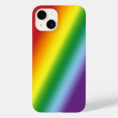 Rainbow Summer Chee in Gradient Stripes Case-Mate iPhone Hülle (Rückseite)
