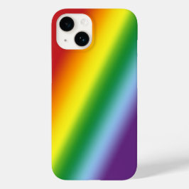 Rainbow Summer Chee in Gradient Stripes Case-Mate iPhone 14 Hülle