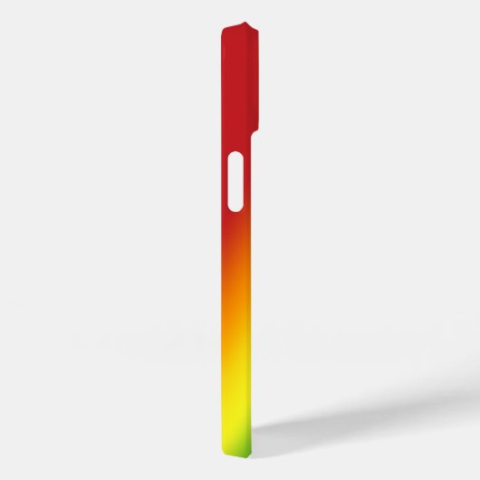 Rainbow Summer Chee in Gradient Stripes Case-Mate iPhone Hülle (Rückseite / Rechts)
