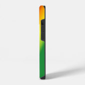 Rainbow Summer Chee in Gradient Stripes iPhone Hülle (Linke Seite)