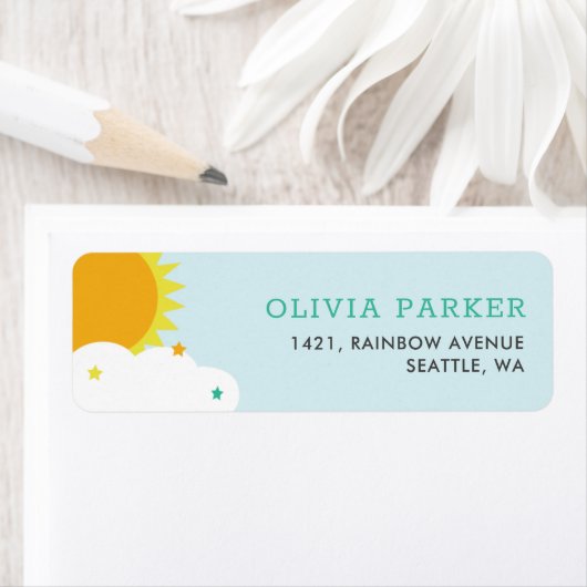 Rainbow, Sun and Clouds Kindergeburt (Insitu)