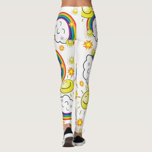 Rainbow Sun Leggings (Rückseite)