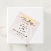 *~* Rainbow Sunams Herz - Danke Geschenkanhänger (Beispiel)