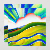 Rainbow Sunburst Landschaft (Vorne/Hinten)
