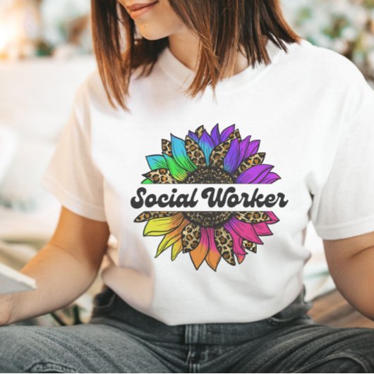 Rainbow Sunflower T-Shirt