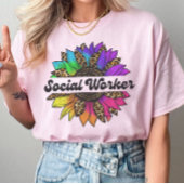 Rainbow Sunflower T-Shirt