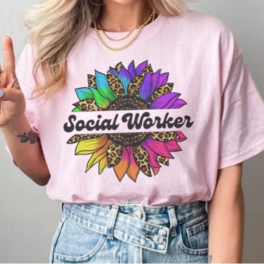 Rainbow Sunflower T-Shirt