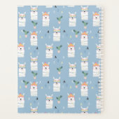 Rainbow Sunglasses Llama Pattern Planer (Rückseite)