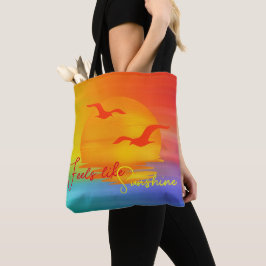 Rainbow Sunrise Sunshine Tasche
