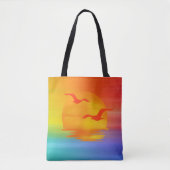 Rainbow Sunrise Tasche (Vorderseite)