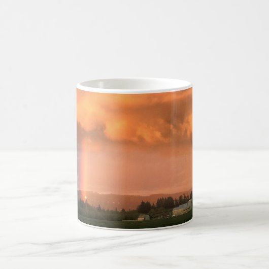 Rainbow Sunset Kaffeetasse (Mittel)