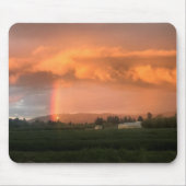 Rainbow Sunset Mousepad (Vorne)