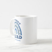 Rainbow Support Squad Down Syndrome Awareness Kaffeetasse (Vorderseite Links)